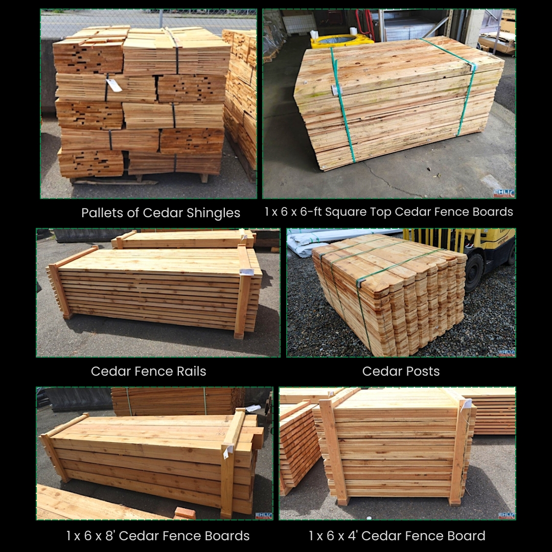 Pallet of Cedar Shingles (1)